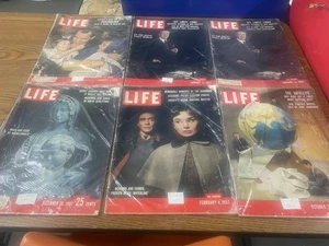 VTG . 6 LIFE Magazines  1957 -V. P. Richard Nixon Hepburn, Ferrer  Cover #25-88 - Bild 1 von 15