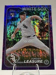 2024 Topps Update Jordan Leasure #US94 RC Purple Speckle /799 SP - White Sox - Picture 1 of 2