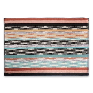 Missoni Home YWAN 159 bathroom rug 60x90 cm with stripes and flames motif - Picture 1 of 4
