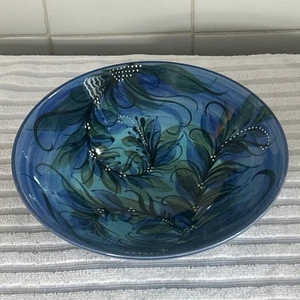 Pru Green Wivenhoe Sentinel Galerie signierte Studio Kunst Schale - Alvingham Gwilli - - Bild 1 von 24