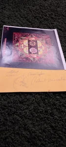 The Wizards From Kansas - 8 X 3 Paper Cut Signed By All 4 Members - Very Rare - Picture 1 of 2