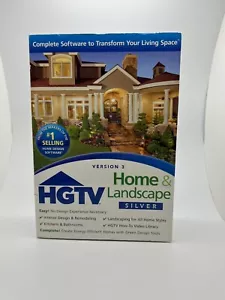 Nova Development HGTV Home & Landscape Silver Software Version 3 Used , D8 - Picture 1 of 7