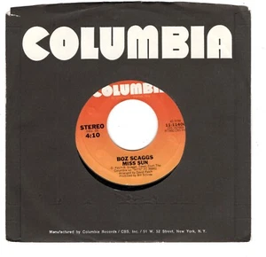 Boz Scaggs-Miss Sun (Mint) - Picture 1 of 1