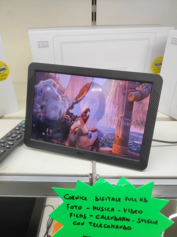 Cornice digitale 8 Pollici foto video audio usb-sd card - Immagine 1 di 3