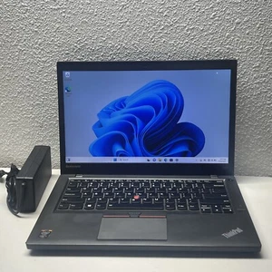 Lenovo ThinkPad T450s Core i5-5200U 2.2 GHz 12gb RAM 256gb SSD Win11 + Charger - Picture 1 of 7
