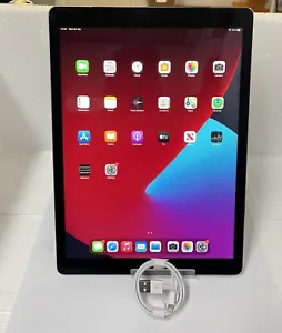 Apple iPad Pro 1st Generation 128GB, Wi-Fi + 5G 12.9 inch Grey Good Condition - Picture 1 of 5