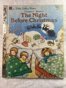 Vintage A Little Golden Book The Night Before Christmas #263 - Picture 1 of 4