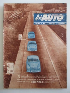 Das Auto LKW Motorrad Sport Heft Nr. 13 Juli 1950 ADAC Deutschlandfahrt - Picture 1 of 6