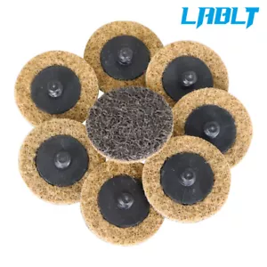 LABLT 50 Stck. 2 Zoll grobe Oberfläche Konditionierungsscheiben Lock Die Schleifer Schleifpads - Bild 1 von 10