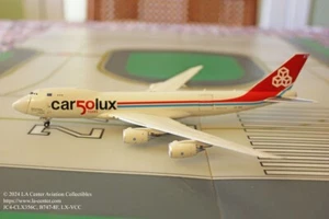 JC Wings Cargolux Boeing 747-8F 50th Standard Color Diecast Model 1:400 - Picture 1 of 2