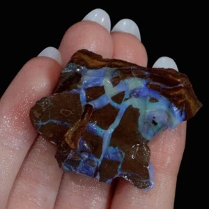 141.45ct Boulder Opal Specimen, Natural Solid Australian Boulder Opal Rough - Picture 1 of 5