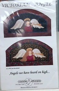 Victorian Angel Country Appliques Wall Hanging Quilt Pattern - Picture 1 of 3