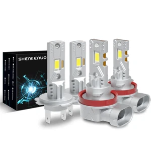 LED H7 H9 Headlight White Bulb Light for Suzuki GSXR600 750 2006-2007 2011-2019 - Picture 1 of 15