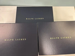 Lot of 3 Ralph Lauren EMPTY Box Approx 13.25" x 9.75" x 2" - Picture 1 of 4