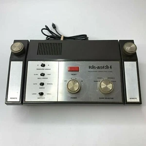 TELE MATCH 4 Electrónico Mesa TV Pong Sistema Consola Juego De Colección 1977 - Imagen 1 de 4