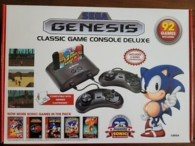 AtGames Sega Genesis Classic Mini Game Console Deluxe w/92 Games included&nbsp;