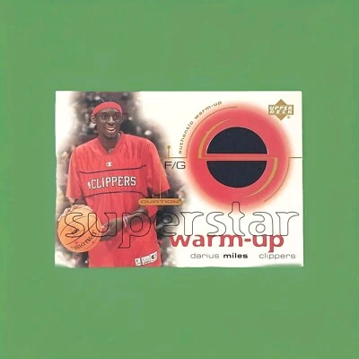 2001-02 Upper Deck Ovation Superstar Warm-Up #DM Darius Miles Clippers - Imagem 1 de 4