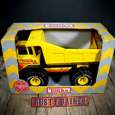 Original Vintage Pressed Metal Tonka Dump Tipper Truck, Boxed - image 1 of 4