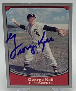 1990 Pacific Trading Autographed George Kell Card. NM+ HOF - Picture 1 of 2