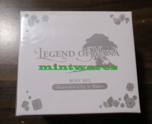 Legend of Mana Music Box: Bejeweled City of Ruins [Hand-Cranked] NEW - Picture 1 of 4