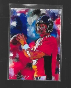 Peyton Manning Künstler signierte Giclée Druck Karte #45 18/50 2018 - Bild 1 von 2