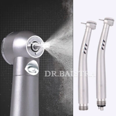 Dental E-generator LED High Speed Ceramic Torque Head Handpiece Push Button 2/4H
