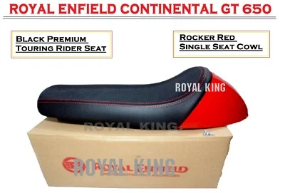 Asiento individual Royal Enfield Continental GT 650 Premium Touring con capuc... - Imagen 1 de 4