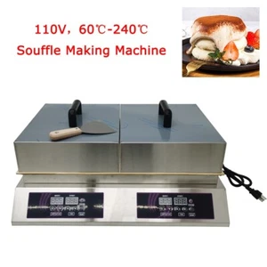 Used Non-Stick Dual Souffle Making Machine Electric Dorayaki Baker Pancake Maker - Bild 1 von 13