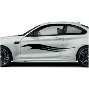 Car Side Graphics X 2 Will Fit Any Car Van Universal Stickers Decals CSG08 - Picture 1 of 2