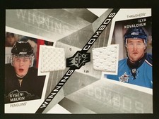 2008-09 SPx Winning Combos #WCEI Evgeni Malkin/Ilya Kovalchuk
