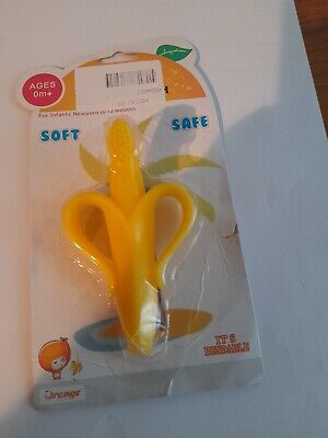 Baby Banana Teething Toothbrush • 2.50£