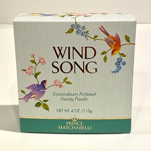 Polvo perfumado Wind Song de Prince Matchabelli para mujer 4 oz. Nuevo en caja - Imagen 1 de 5