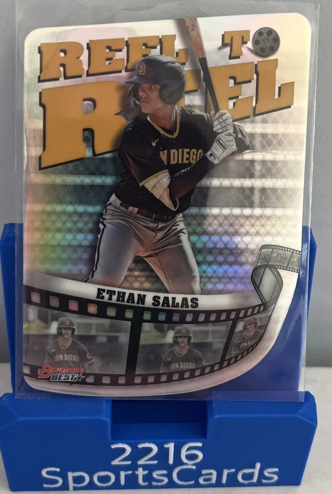 Ethan Salas RC 2023 Bowman Best Prospect Reel To Reel - Image 1 of 1