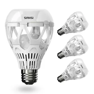 4Pack LED Bulbs 2500lm 5000K Daylight White A21 Energy Saving Home Light Bulb - Picture 1 of 12