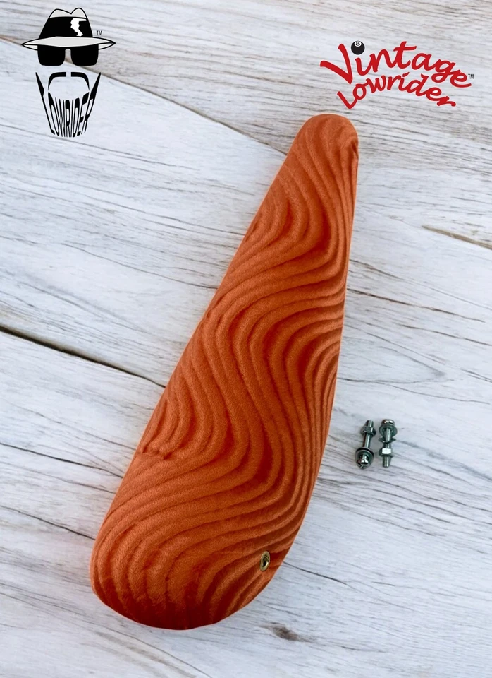 BICICLETA DE COLECCIÓN LOWRIDER 14" LARGO TERCIOPELO BANANA NARANJA ASIENTO 16" CRUCERO/LOWRIDER Foto 1 de 1