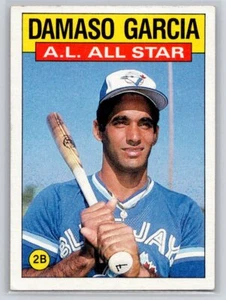 Damaso Garcia 1986 Topps #713 Toronto Blue Jays - Picture 1 of 2
