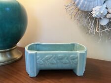 Vintage 1940's Pale Green McCoy Planter 9"x5”x3.5”. Made In The USA. Lovely Pc.