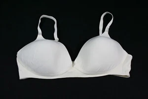 24A28 Maidenform 9348V One Fab Fit Decadence BH ohne Bügel 34B weiß - Bild 1 von 2