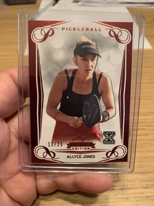 Allyce Jones 2023 Leaf Pickleball Premier Edition #7 RC RED #D 12/25