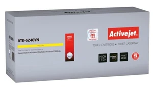Toner Activejet ATK-5240YN (Kyocera toner de rechange TK-5240Y ; Supreme ; 3000 pages ; - Photo 1/1