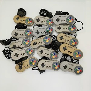 Lote de 15 controladores oficiales Nintendo Super Famicom SFC SHVC-005 importación japonesa - Imagen 1 de 3