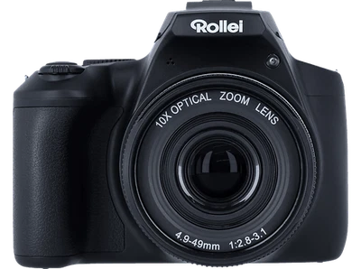 ROLLEI Powerflex 10x Digitalkamera Schwarz, 10x opt. Zoom, 3" IPS , WLAN - Bild 1 von 4