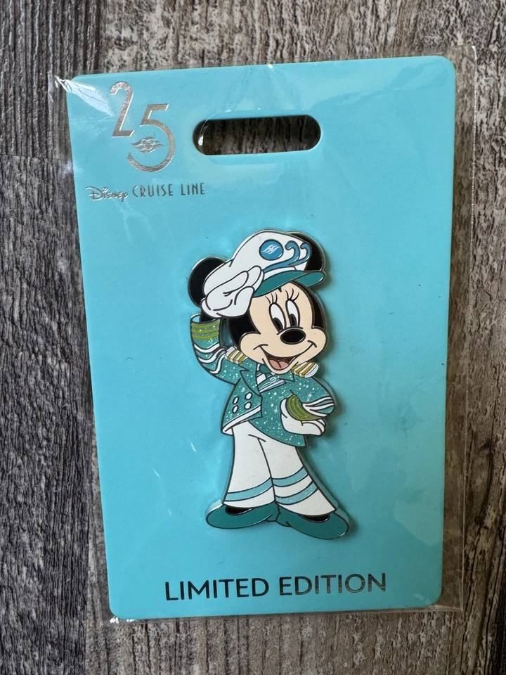 Disney WDI Pin - Cruise Line 25th Anniversary Minnie Mouse LE 250 - Image 1 of 1
