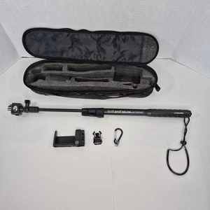 Monopie extensible QuikPod de DigiPower Selfie Stick 48" con soportes y estuche de transporte - Imagen 1 de 15