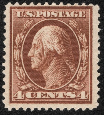 US Scott # 377 4c Lincoln MNH F/VF - Image 1 of 2