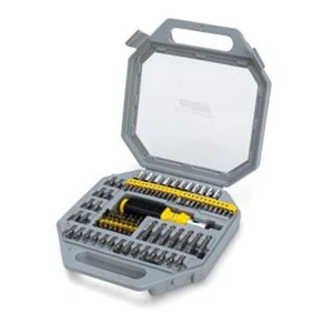 Brüder Mannesmann Schraub- und Bitsatz, 101-tlg. Steckschlüsseleinsatz #1111110 - Bild 1 von 3