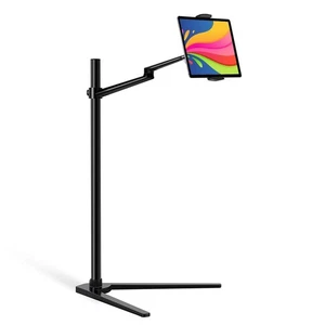 Tablet/iPad/Cell phone/iPhone holding floor stand, Rotating / Height adjustable - Picture 1 of 15
