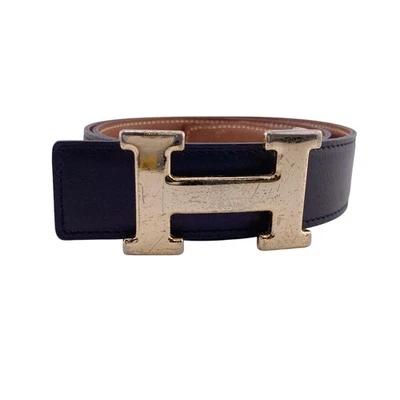 Hermes Constance H Belt 1995 GP Belt Black - Image 1 of 4