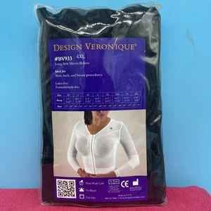 Design Veronique Langarm Bolero SCHWARZ Gr. 4XL NEU BV933 - Bild 1 von 5