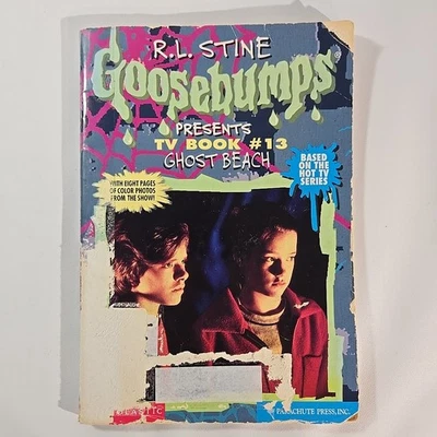 Ghost Beach Goosebumps Presents TV Book #13 Carol Ellis, R.L. Stine First Print - Image 1 of 4